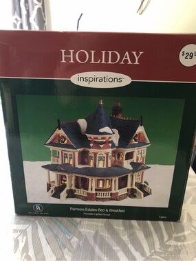 Parmore Estates Bed & Breakfast, Holiday Inspiration Lighted House In Orig Box